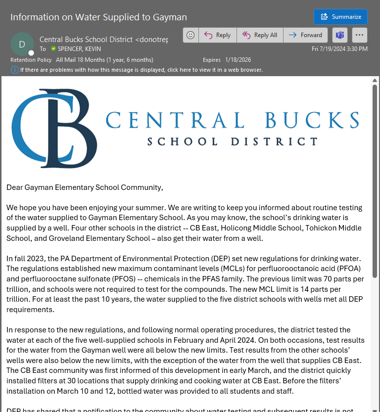 Gayman July Email